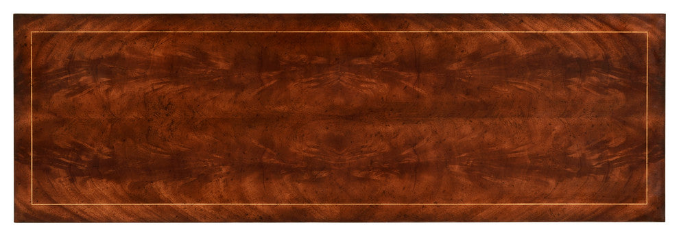 Regency Style Mahogany Sideboard With Four Doors