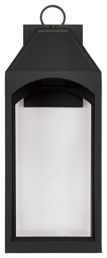 Capital Lighting 946341-GL Burton 26" Tall Outdoor Wall Sconce - Black