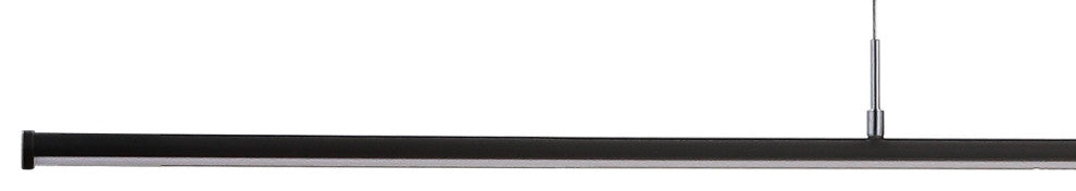 Conley 39.5" Dimmable Adjustable Integrated Led Linear Pendant, Black
