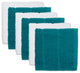 Teal Basic Chef Terry Dishcloth (Set of 6)