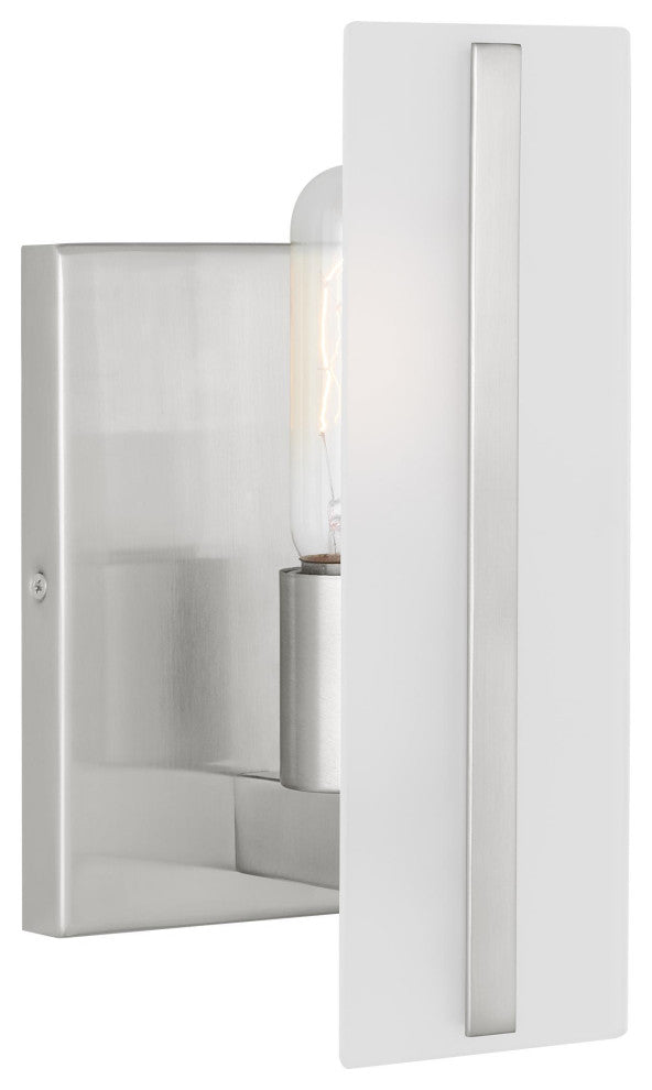 Dex One Light Wall / Bath Sconce, Brushed Nickel