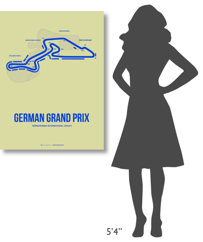 "German Grand Prix 2" Fine Art Print