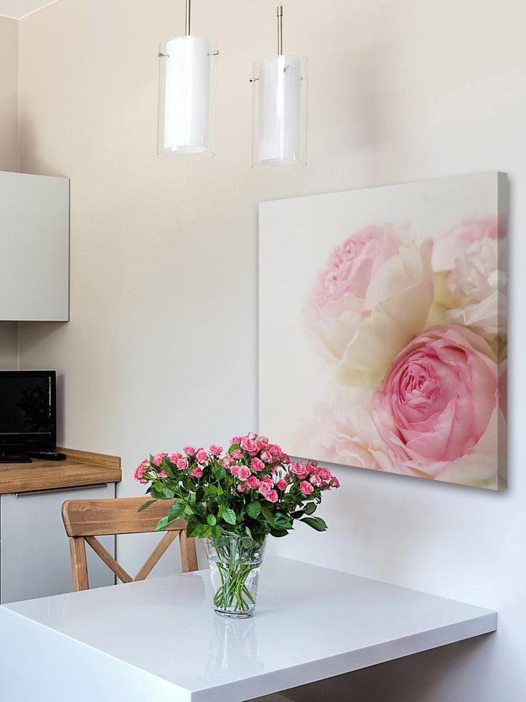 Marmont Hill, "Roses" by Sylvia Cook Painting Print on Wrapped Canvas, 48x48