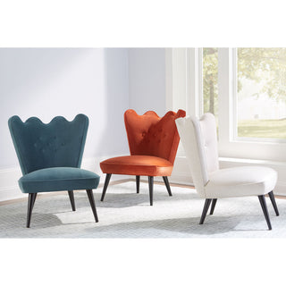 Ripple Slipper Chair, Venice Rust