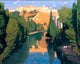 Santiago Rusinol Prats Atardecer en el Rio, 20"x25" Wall Decal