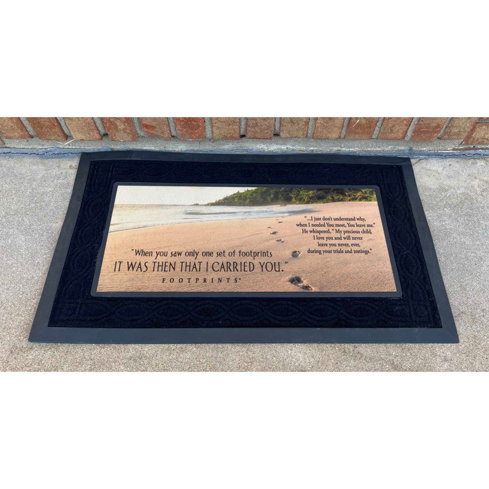 Doormat Insert, Footprints