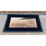 Doormat Insert, Footprints