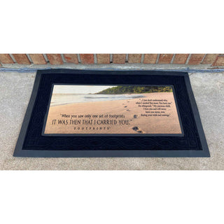 Doormat Insert, Footprints