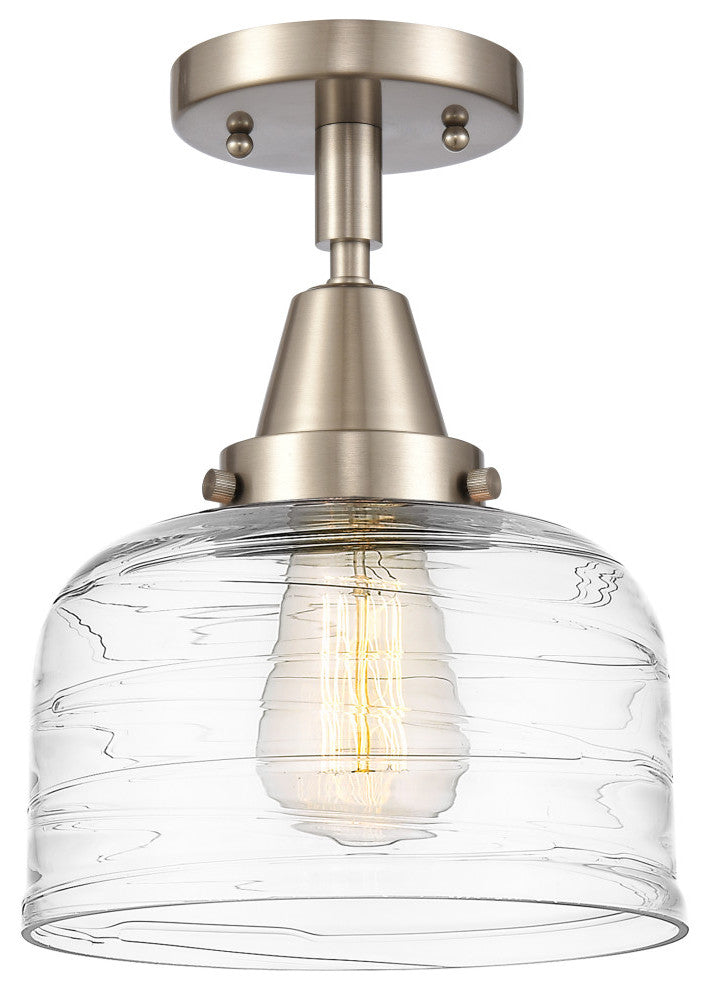 Innovations 447-1C-SN-G713-LED 1-Light Flush Mount, Brushed Satin Nickel