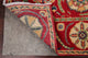 Traditional Wool Hand-Knotted Oriental Pakistani Kazak Area Rug, Red, 3'6"X2'8"