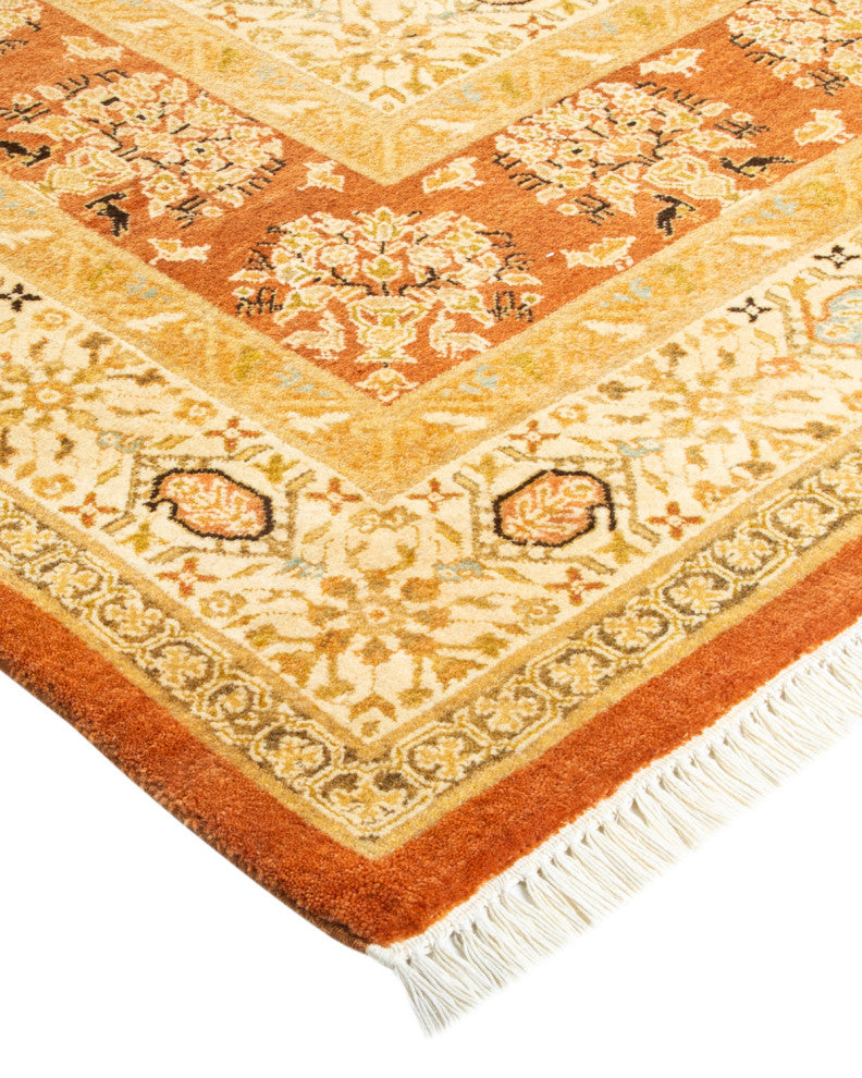 Mogul, One-of-a-Kind Hand-Knotted Area Rug, Brown, 8' 1" x 10' 2"