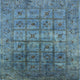 Ahgly Company Indoor Square Mid-Century Modern Area Rugs, 8' Square