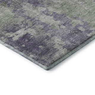 Premium Machine Washable Mayfield AMF573 Purple 3' x 5' Rug