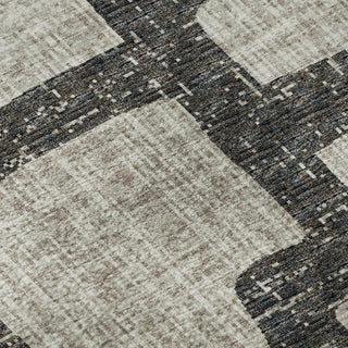 Addison Premium Washable Mayfield AMF110 Gray 8' x 10' Rug