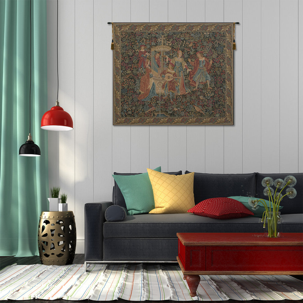 Country Musicians, Wall Tapestry, 42"x50"
