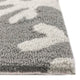 Capri Coral Border Indoor/Outdoor Rug, Silver, 2'x3'