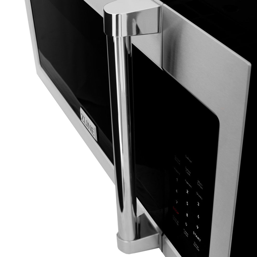 ZLINE 30" Over the Range Microwave Traditional Handle and Charcoal Filters