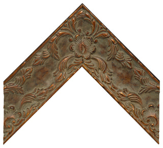 Maricopa Framed Wall Mirror, Bronze, 20"x60"