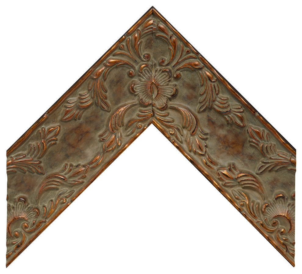Maricopa Framed Wall Mirror, Bronze, 20"x60"