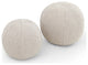 Balle Pillow-Knoll Sand-Set of 2-12.5"
