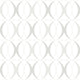 Circulate Light Silver Peel and Stick Wallpaper, Bolt