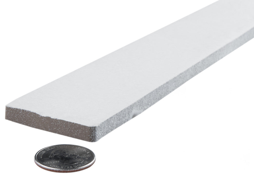 Sedona Charcoal Porcelain Floor and Wall Tile, White