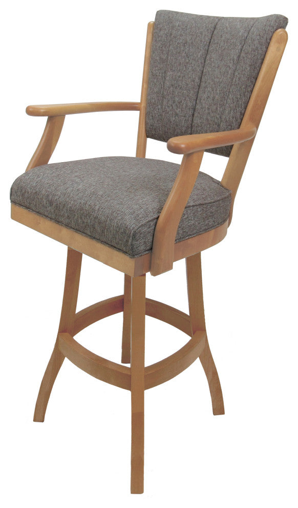 Classic Counter Bar Stools 26" 30" Extra Tall 34", Mojave Grey - Natural, 34"