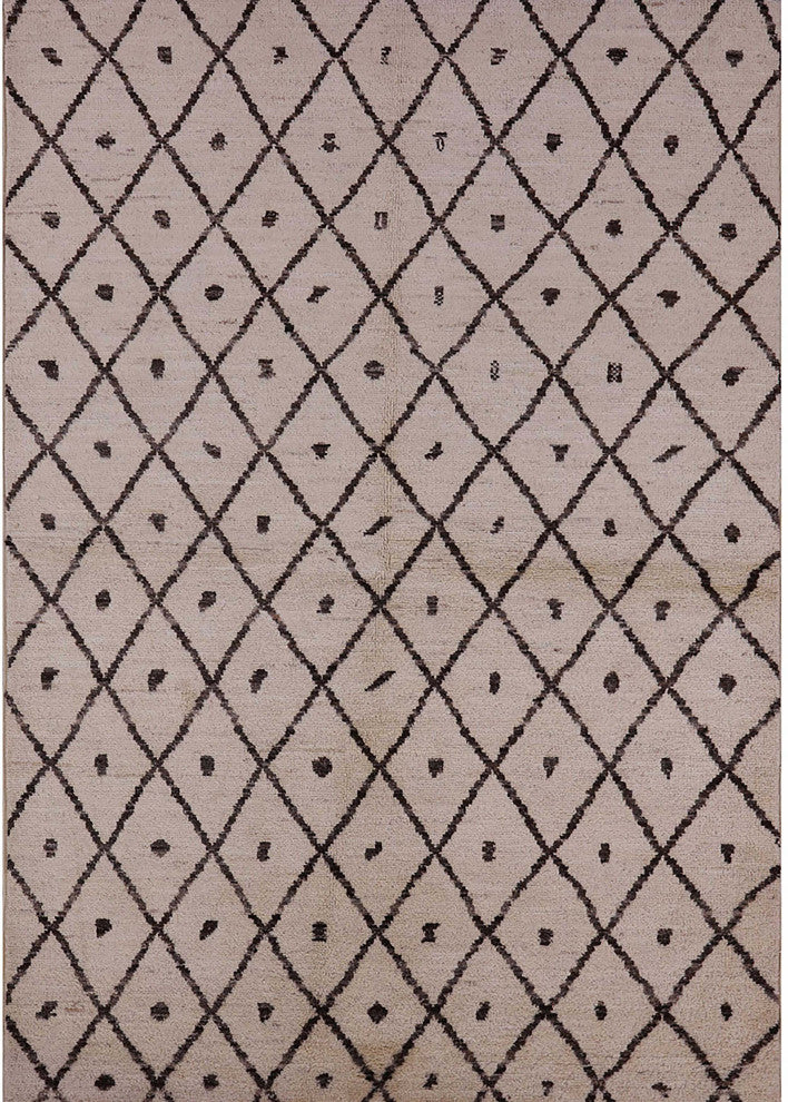 Ahgly Company Indoor Rectangle Mid-Century Modern Area Rugs, 2' x 5'