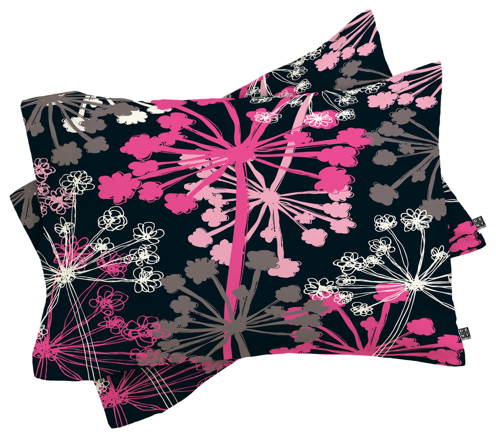 Deny Designs Rachael Taylor Cow Parsley Pillow Shams, King