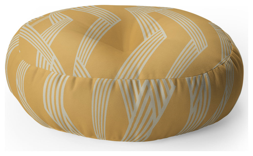 Gabriela Fuente July Floor Pillow Round