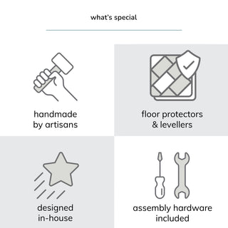 Rhonda Platform Bed, Natural, Queen