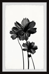 "Reflective Petals" Framed Painting Print, 30x45