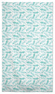 Blue Leafy Branches 58x102 Tablecloth