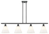 Innovations 516-4I-BK-GBC-81 4 Light Island Light, Matte Black