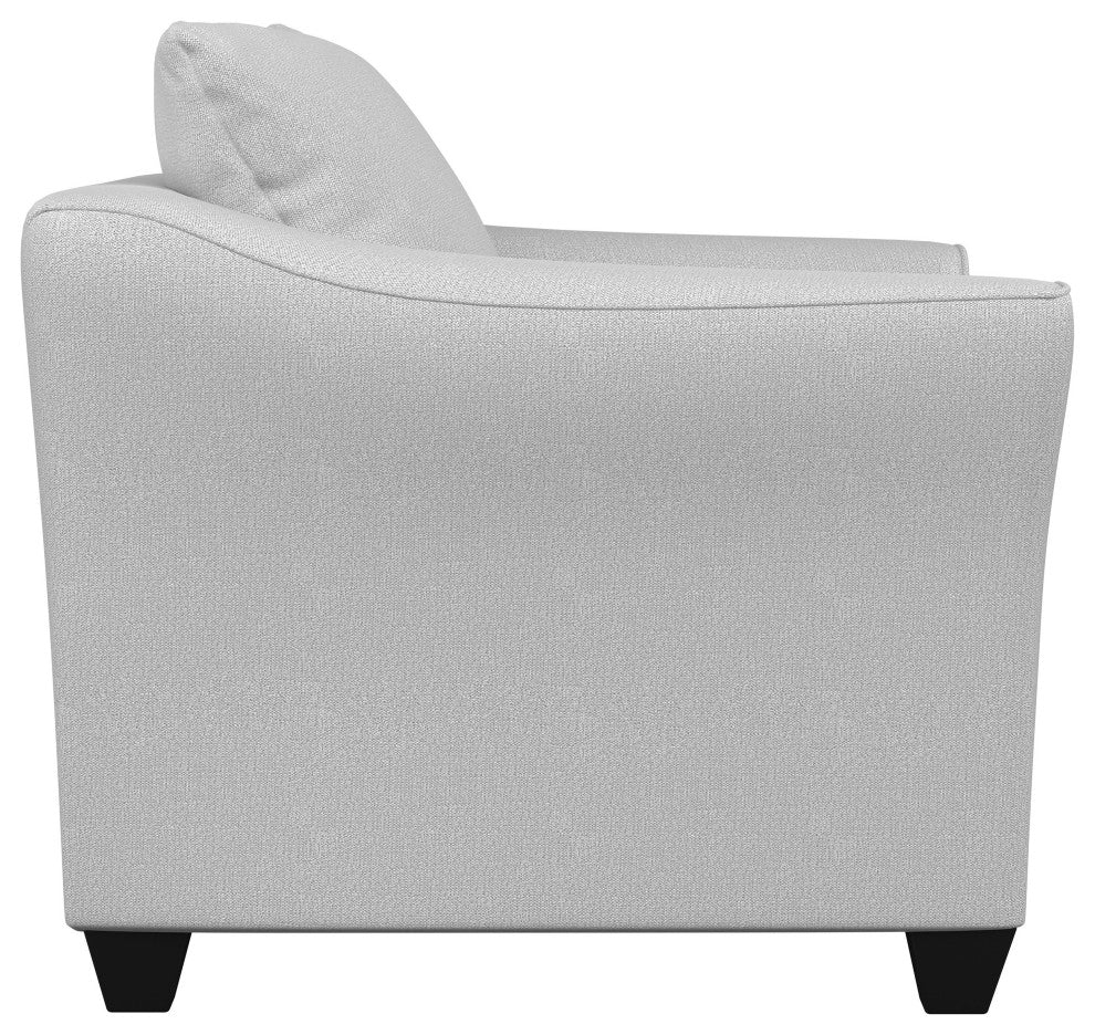 Salizar Upholstered Flared Arm Accent Chair Sand