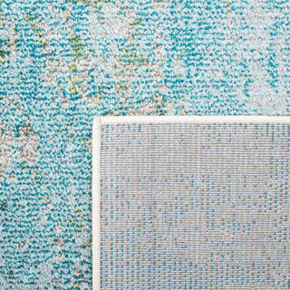 Safavieh Madison Collection MAD440J Rug, Light Blue/Green, 10' X 14'