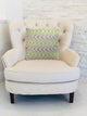 Plutus Charlesview Beet Handmade Throw Pillow, Double Sided 16"x16"