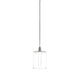 Velo Clear wTall Clear Single Pendant - 3W - Matte Black Socket