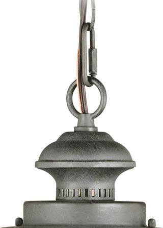 Harwich 10" Outdoor Pendant Textured Gray
