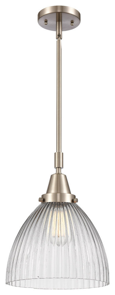 INNOVATIONS LIGHTING 447-1S-SN-G222 Seneca Falls Mini Pendant