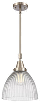 INNOVATIONS LIGHTING 447-1S-SN-G222 Seneca Falls Mini Pendant