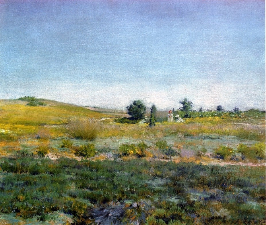 William Merritt Chase Gray Day in Spring