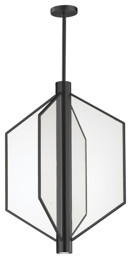 ET2 E25136-133 Telstar 22"W LED Pendant - Black