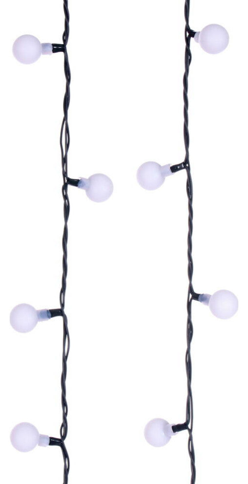 Vickerman 400 Light Warm White LED Indoor/Outdoor 8 Function Cherry Light Set