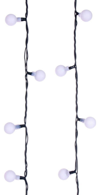 Vickerman 400 Light Warm White LED Indoor/Outdoor 8 Function Cherry Light Set