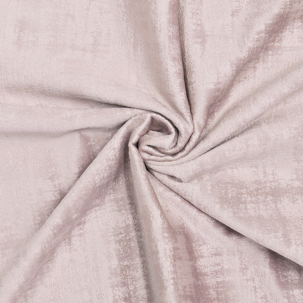 Serenta Textured Velvet Pillow Shell, Set of 4, Softpink