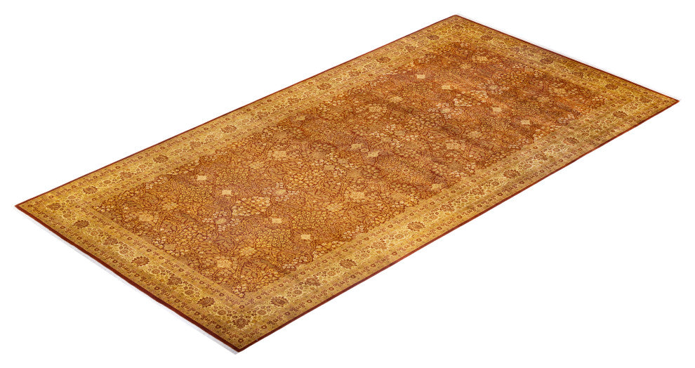 Mogul, One-of-a-Kind Hand-Knotted Area Rug Orange, 8'0"x15'10"