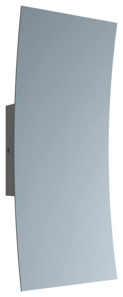 Sadie 12" Outdoor Sconce, Textured Gray