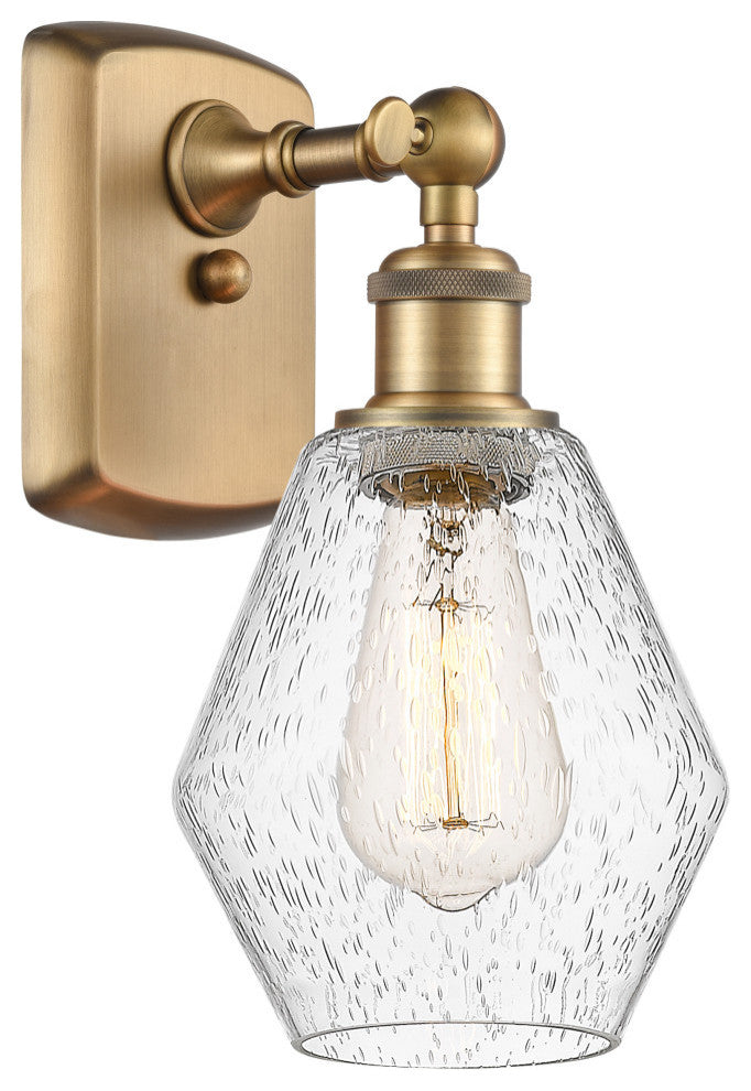 Innovations 516-1W-BB-G654-6-LED 1-Light Sconce, Brushed Brass