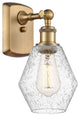 Innovations 516-1W-BB-G654-6-LED 1-Light Sconce, Brushed Brass